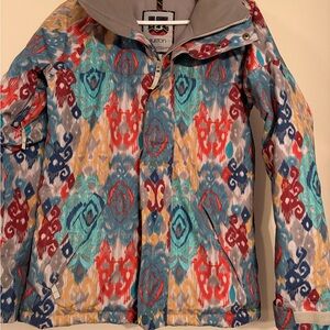 Burton womens Colorful Patterned Ski Jacket